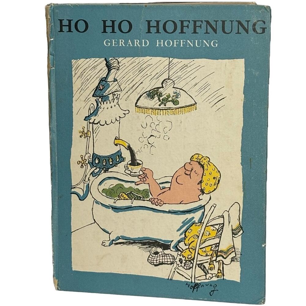 VTG Ho Ho Hoffnung Book by Gerard Hoffnung, Putnam, 1959, GUC